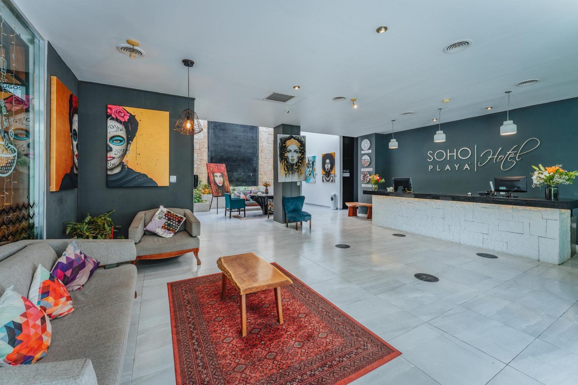 Soho Playa Hotel Playa del Carmen Bagian luar foto