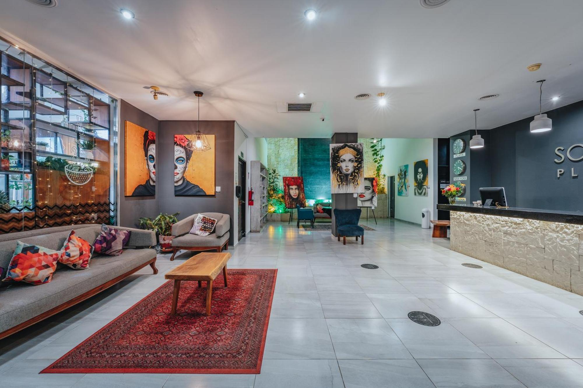 Soho Playa Hotel Playa del Carmen Bagian luar foto