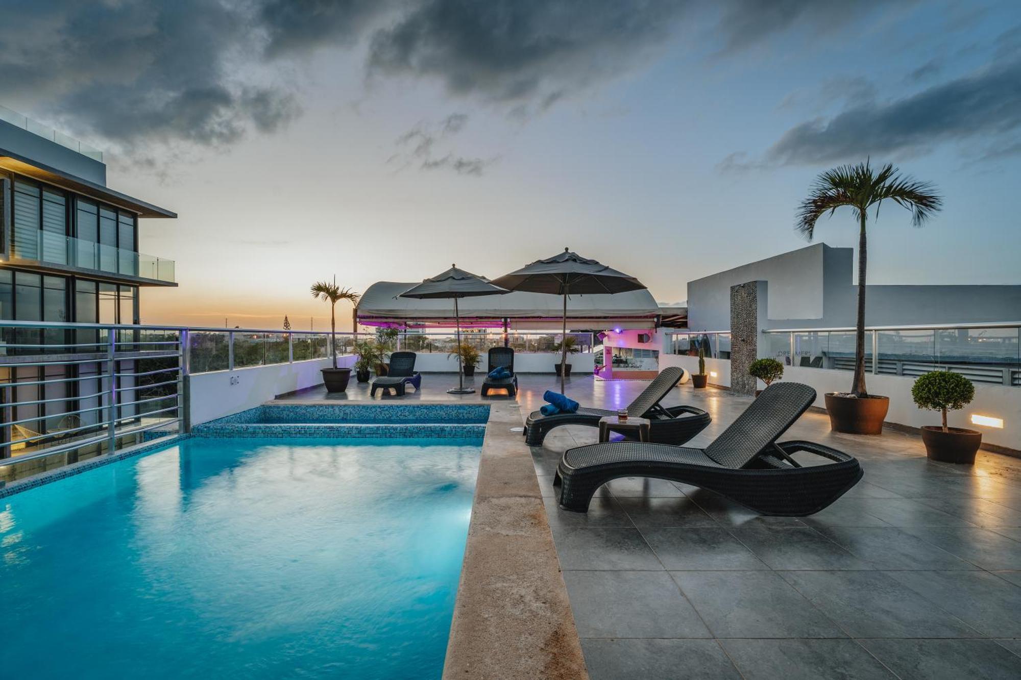Soho Playa Hotel Playa del Carmen Bagian luar foto