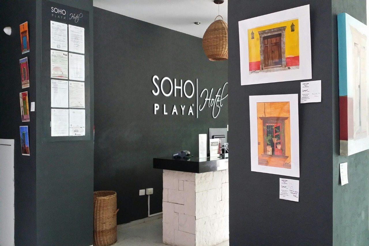 Soho Playa Hotel Playa del Carmen Bagian luar foto