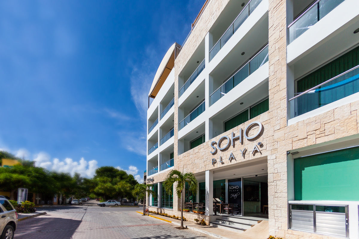 Soho Playa Hotel Playa del Carmen Bagian luar foto
